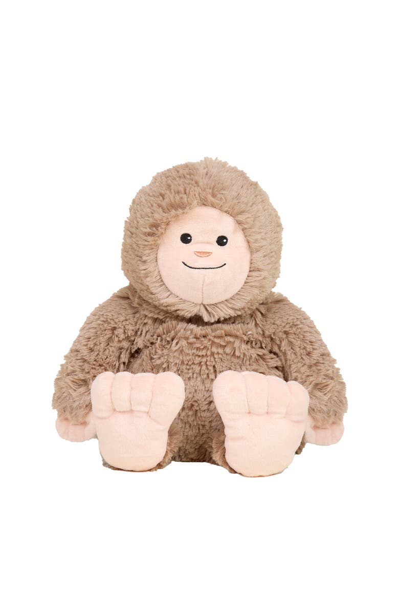 Warmies Bigfoot Plush Toy, Alternate, color, Light Brown