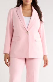 Anne Klein One-Button Jacket