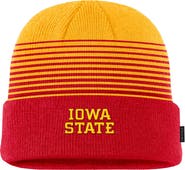 Nike Men's Nike Cardinal/Gold Iowa State Cyclones 2026 On-Field Gradient Terra Cuffed Knit Hat