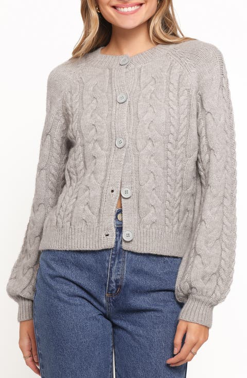 Nika Cable Stitch Cardigan