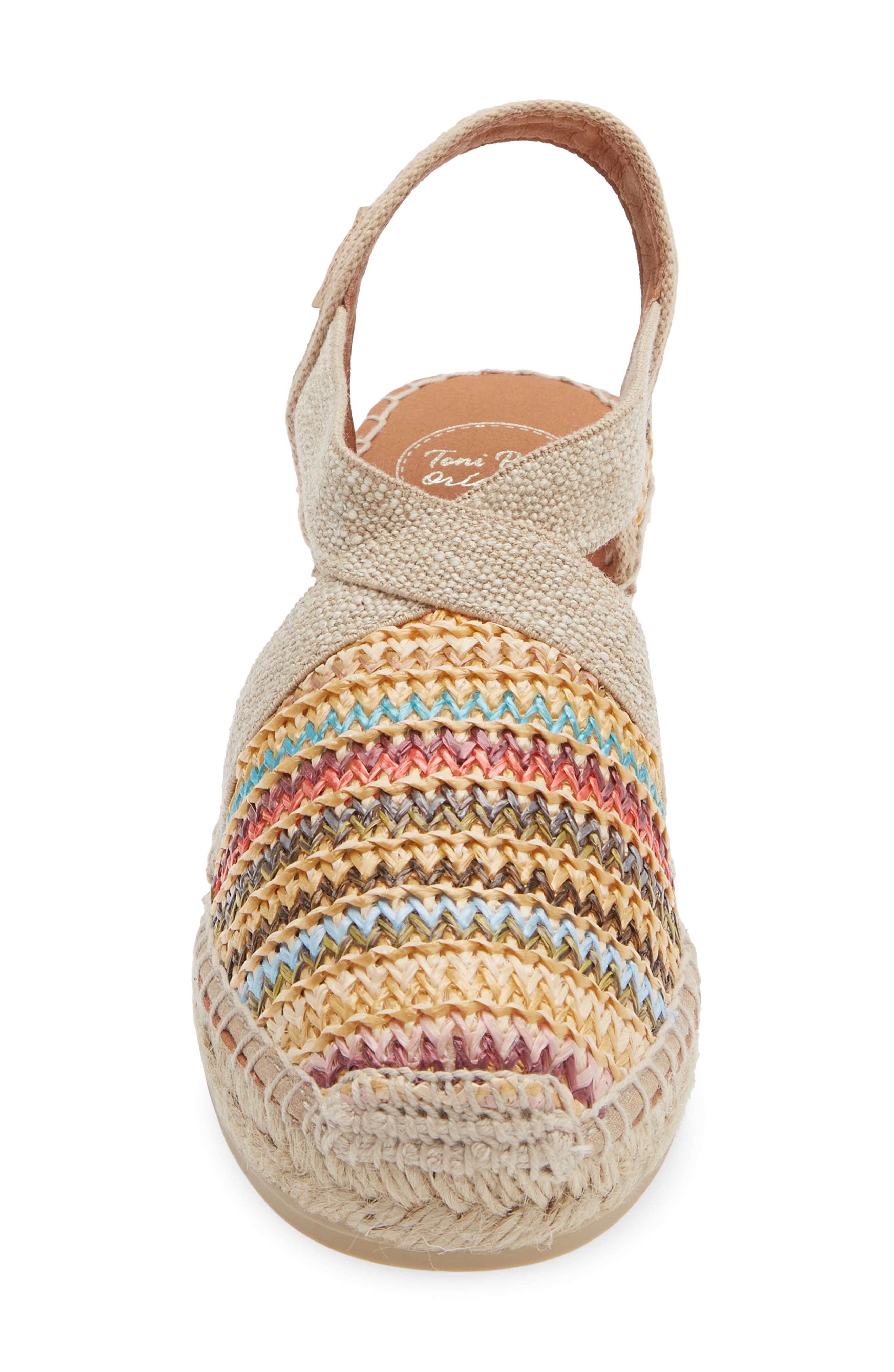Toni Pons Terra Espadrille Wedge, Alternate, color, Multi