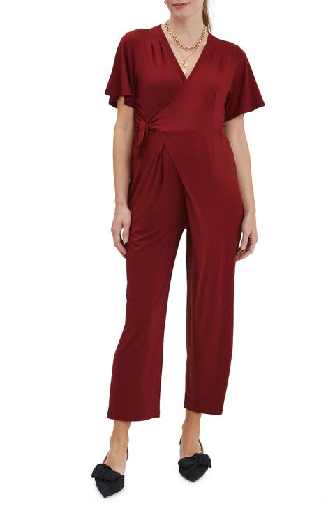 Lucia Maternity Jumpsuit