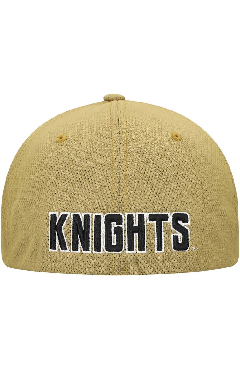 TOP OF THE WORLD Men's Top of the World Gold UCF Knights Reflex Rebound Stretch Fit Hat, Alternate, color, Gold