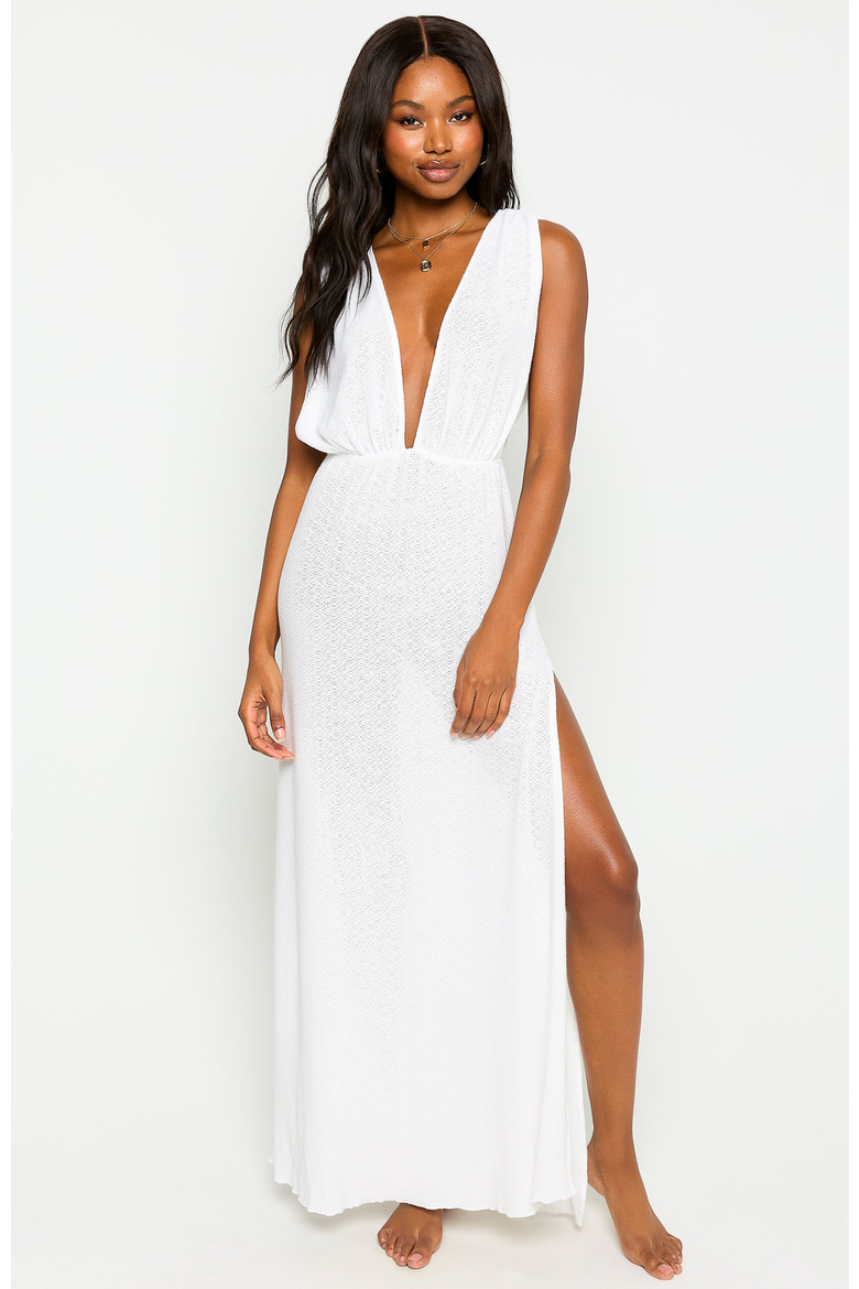 Annika Maxi Dress, Main, color, White