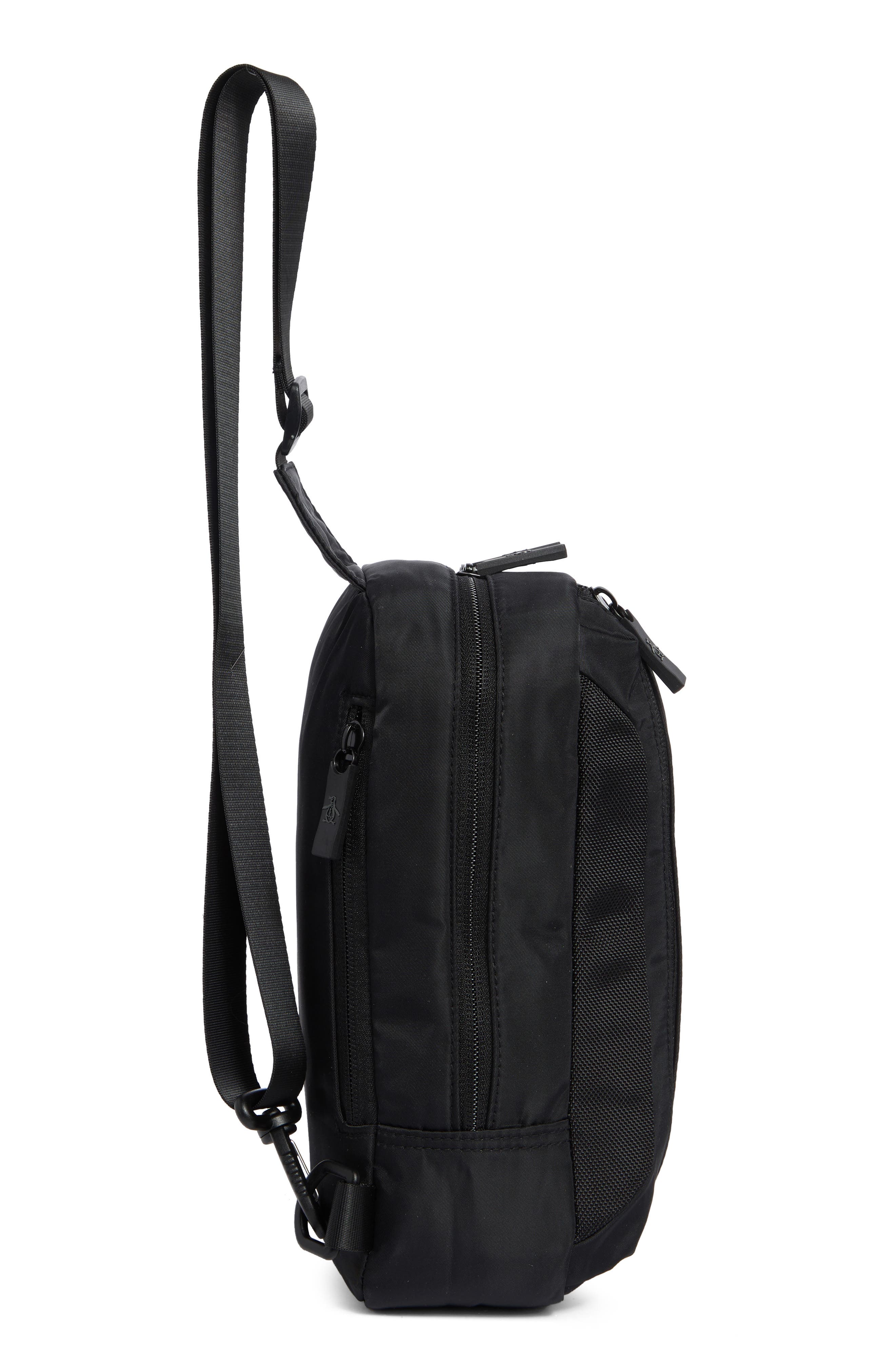 Sleek Convertible Slingbag, Alternate, color, BLACK