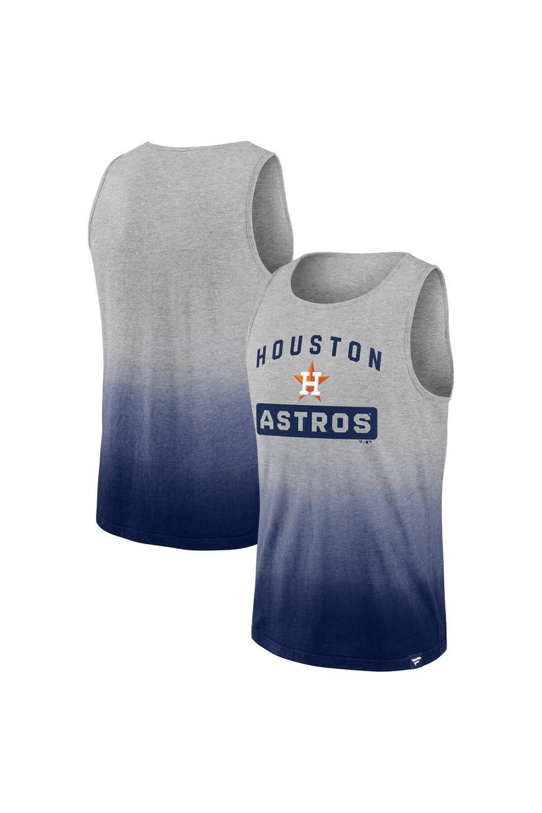 Men's Fanatics Branded Gray/Navy Houston Astros Our Year Tank Top, Main, color, Heather Gray