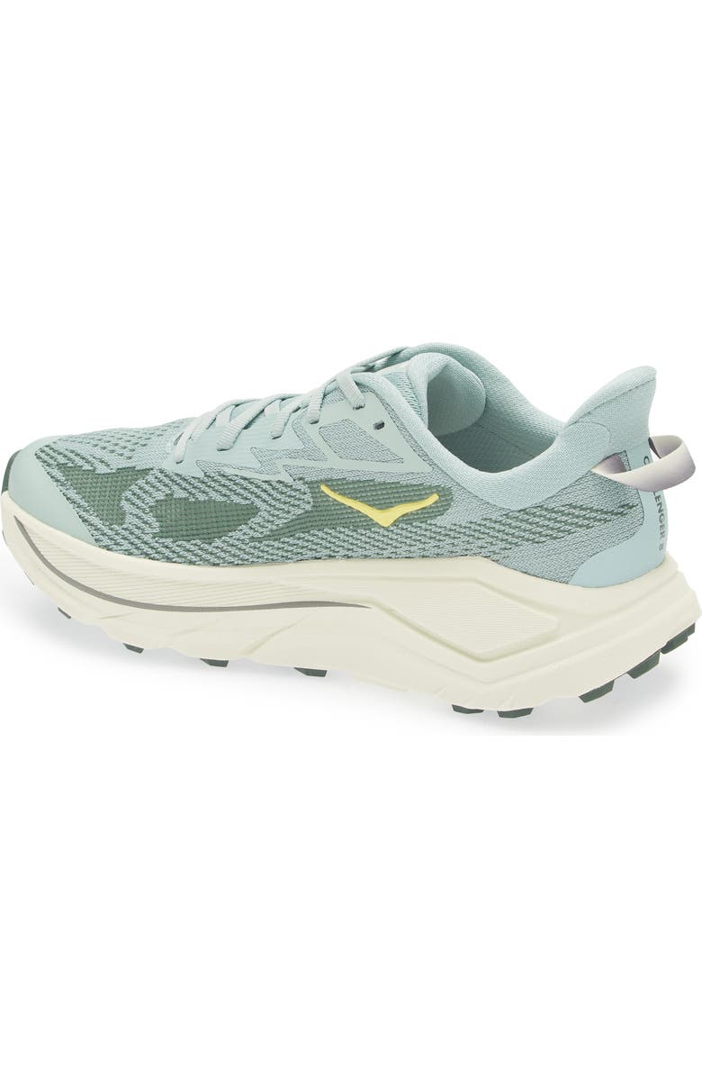 HOKA Challenger 8 Running Shoe, Alternate, color, Jade / Truffle Salt