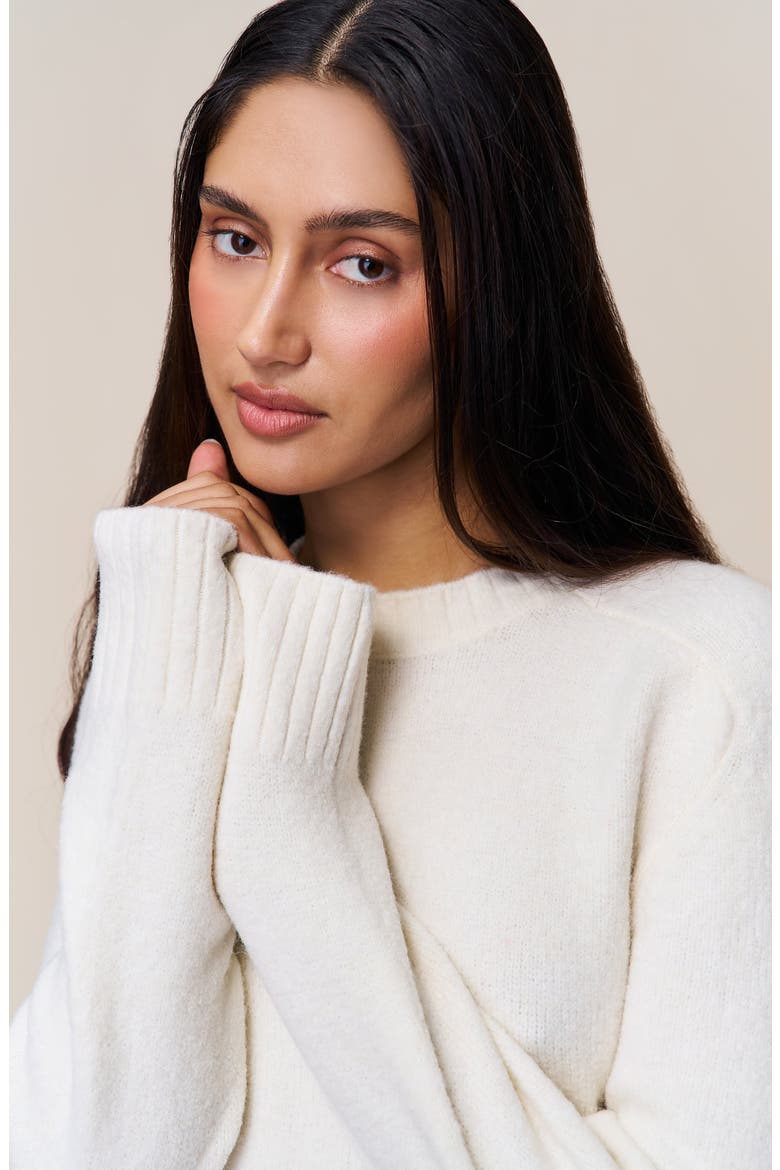 Ava Sweater, Alternate, color, Ivory