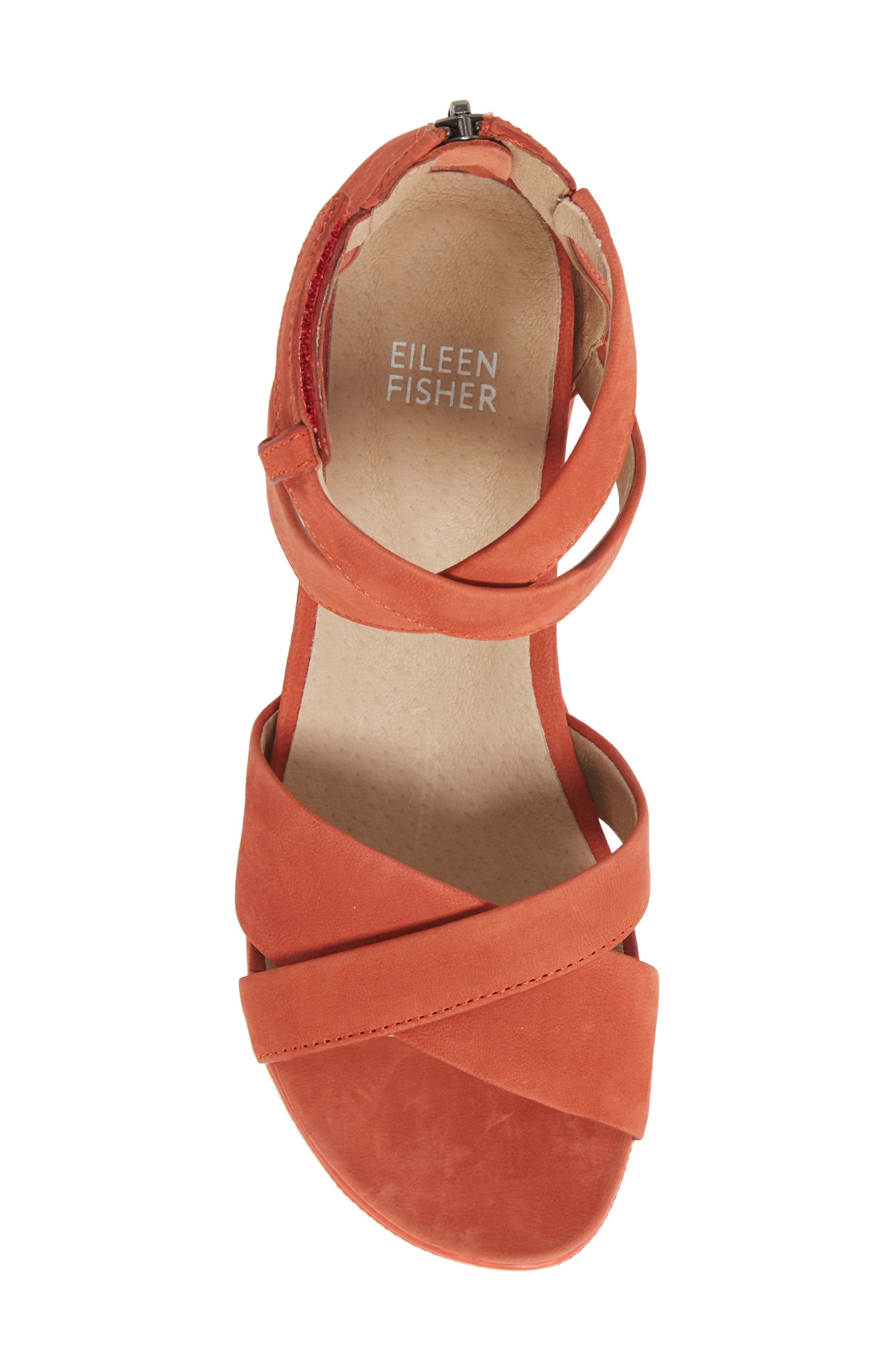 Sally Wedge Sandal, Alternate, color, TOMATO NUBUCK LEATHER