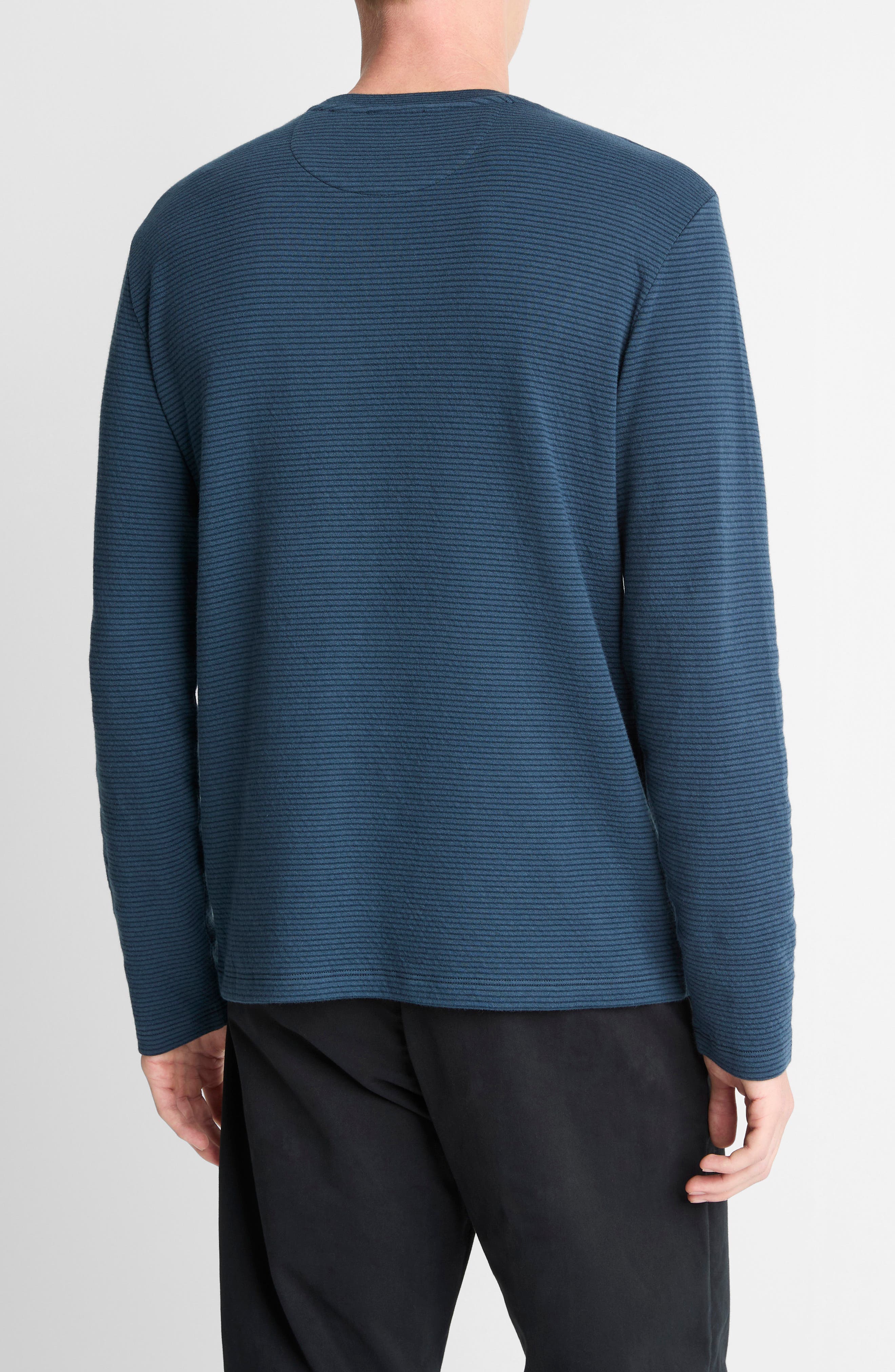 Striped Double Knit T-Shirt - image 4