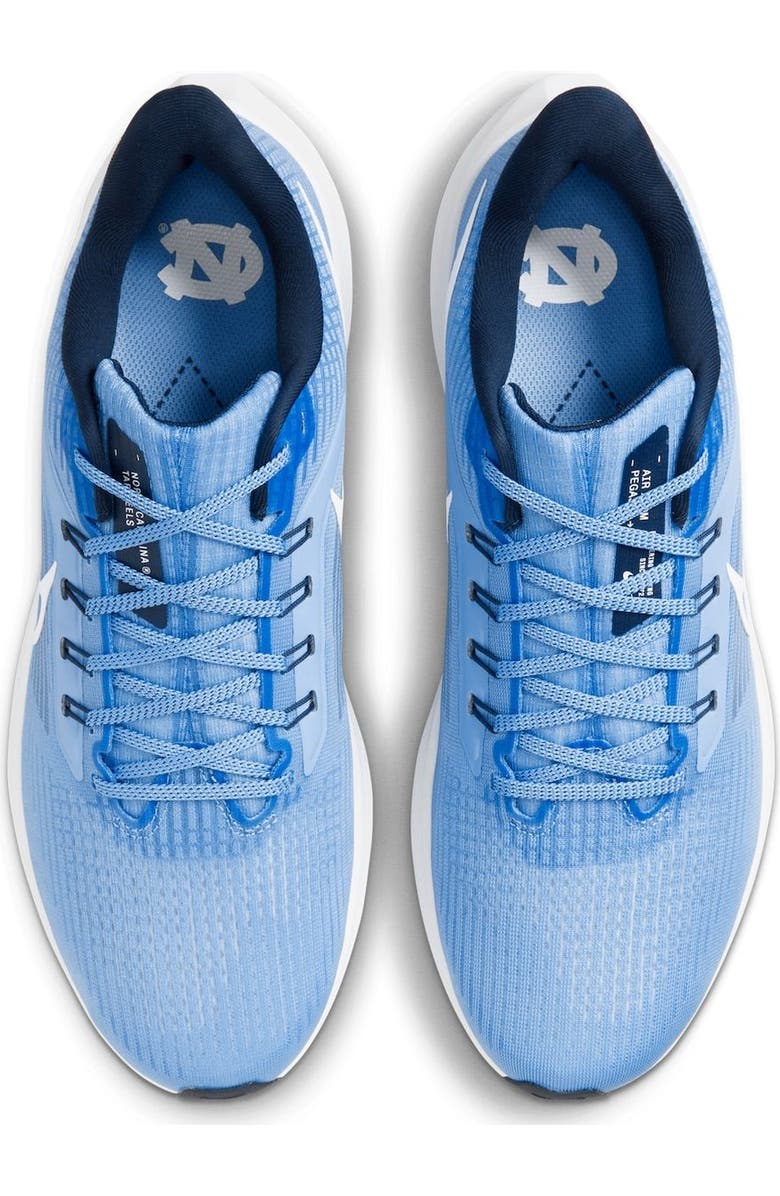 Nike Unisex Nike Carolina Blue North Carolina Tar Heels Zoom Pegasus 39 Running Shoe, Alternate, color,