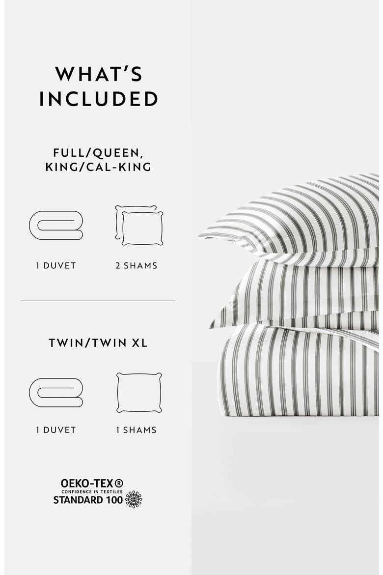 Premium Ultra Duvet Cover & Sham Set, Alternate, color, GRAY