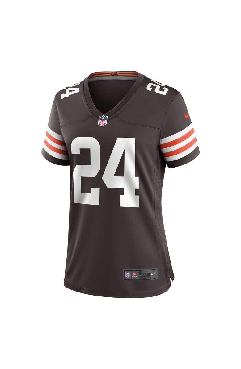 Nike Women's Nike Nick Chubb  Brown Cleveland Browns Team Game Jersey, Alternate, color, 