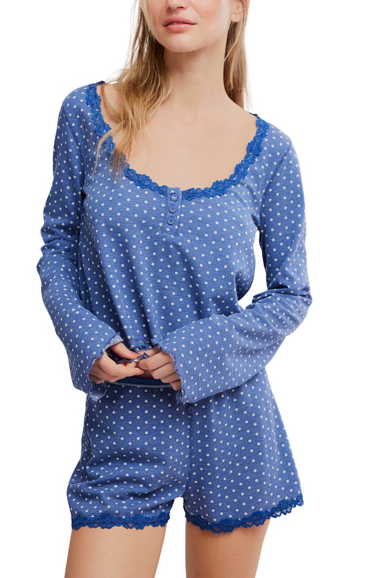Intimately FP Spring Break Print Sleep Set, Main, color, DOT PRINT