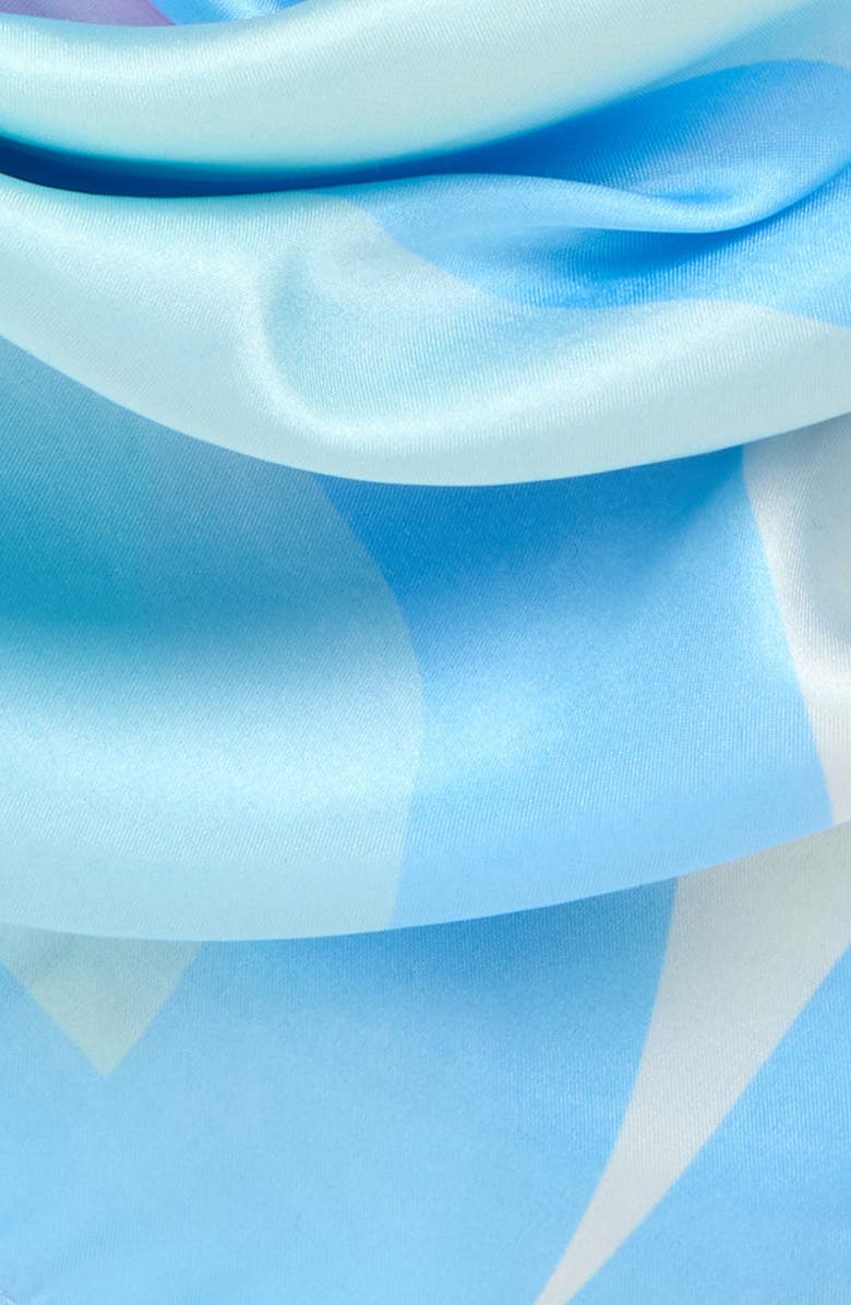 FRASIER STERLING Ocean Breeze Square Scarf, Alternate, color, Blue