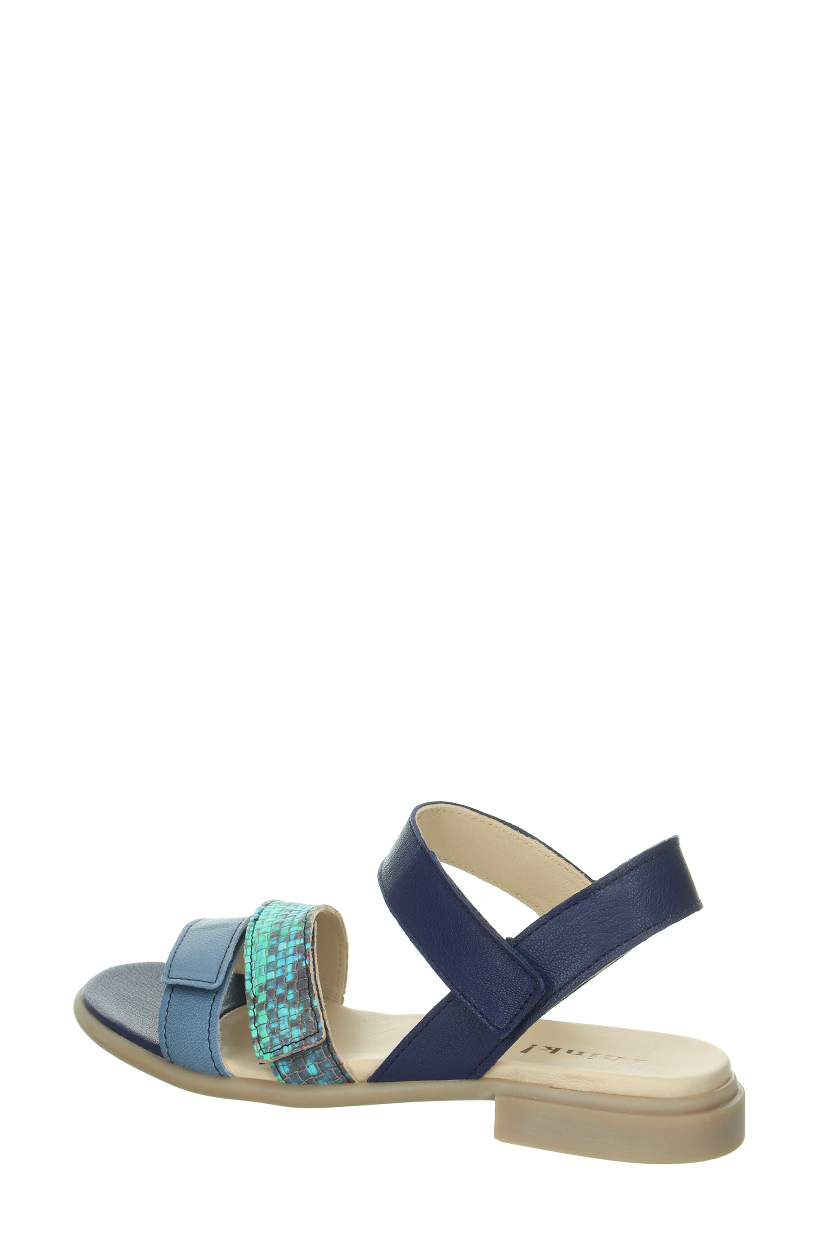 Think! Kamaa Sandal, Alternate, color, Indigo Combo