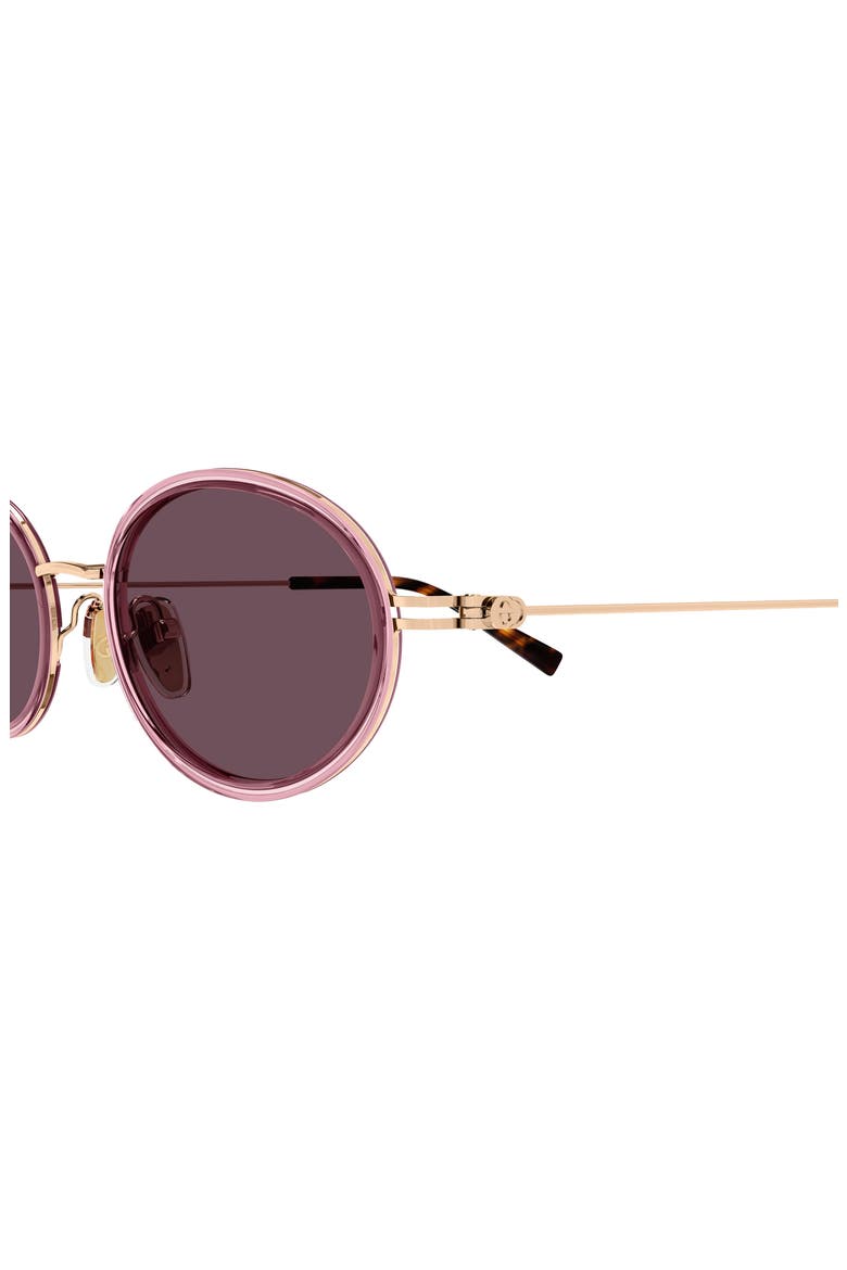 52mm Panthos Sunglasses, Alternate, color, PINK