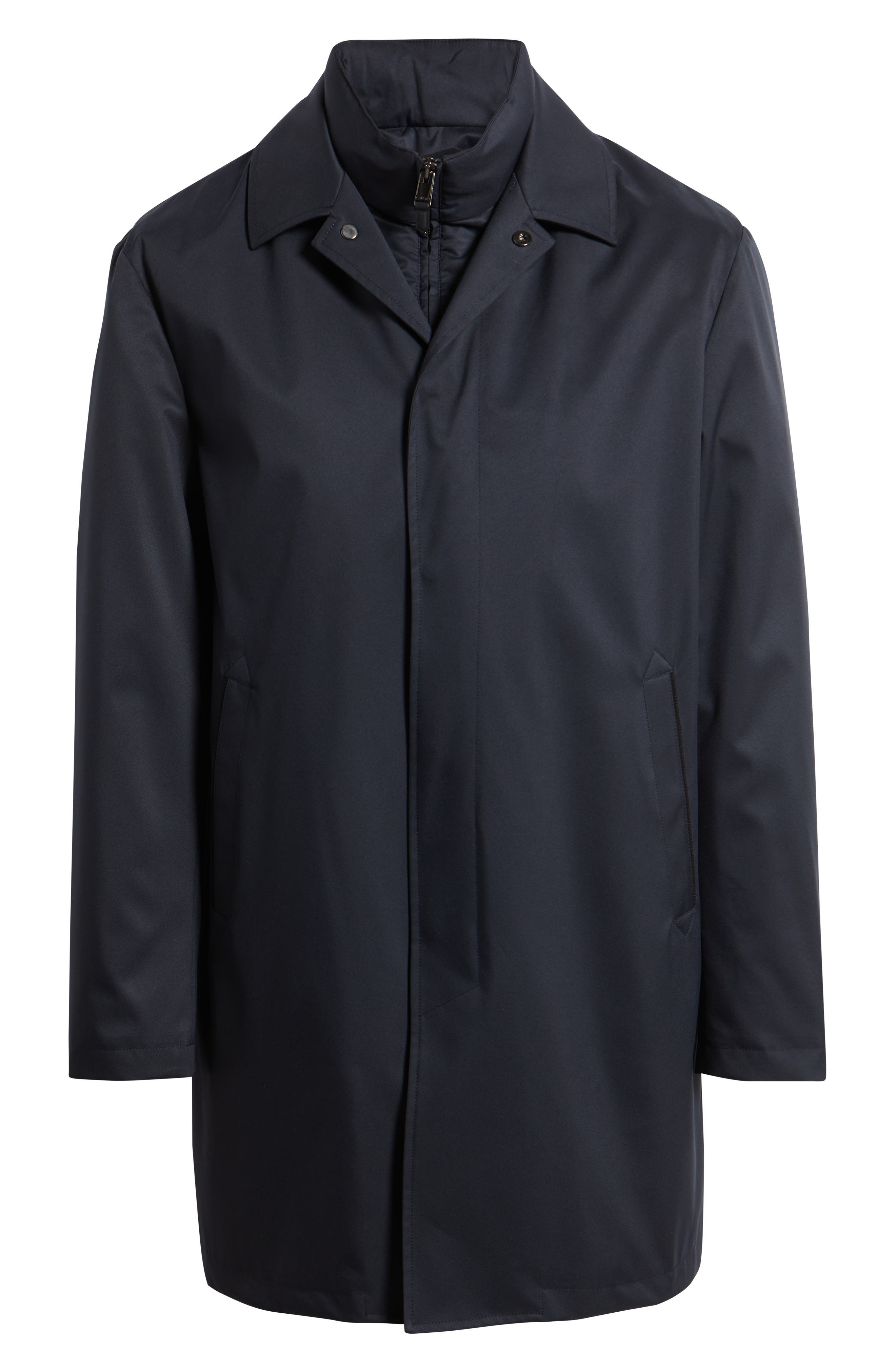 Canali Ultralight Waterproof Car Coat with Removable Bib — фото 7