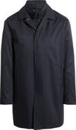 Canali Ultralight Waterproof Car Coat with Removable Bib