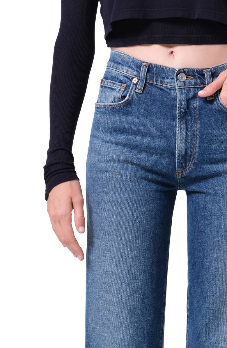 AGOLDE Harper Relaxed Straight Leg Jeans, Alternate, color, River