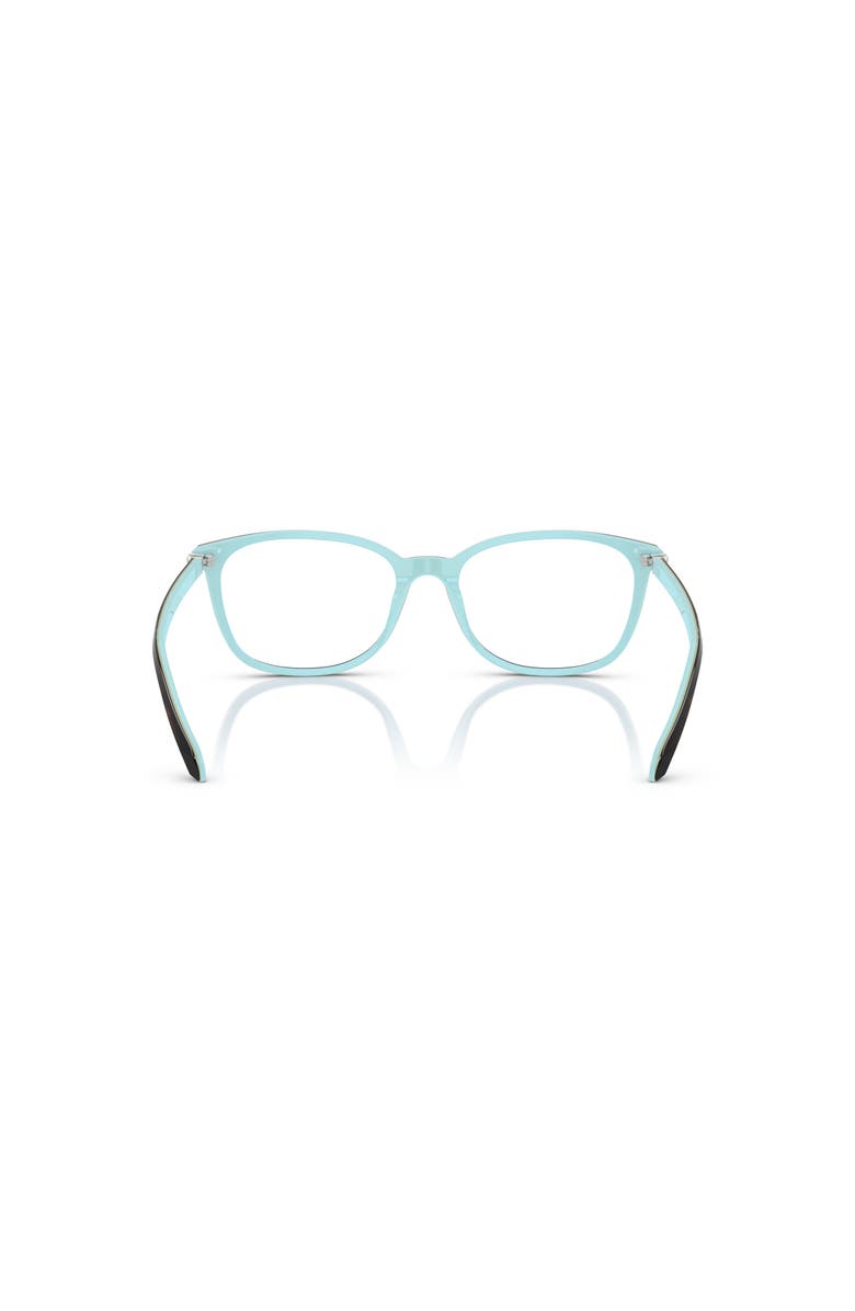 Tiffany & Co. 53mm Square optical glasses, Alternate, color, Brown