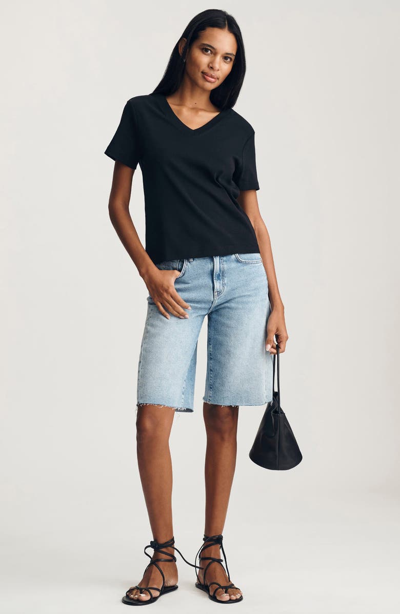 Mavi Jeans Olivia V-Neck Cotton T-Shirt, Alternate, color,