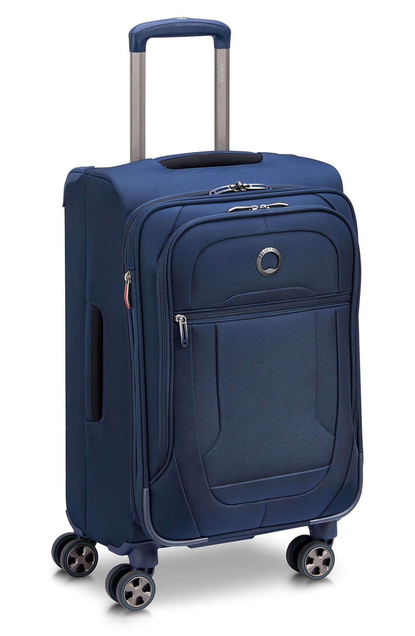 DELSEY Helium DLX Expandable Spinner Carry-On, Alternate, color, Navy