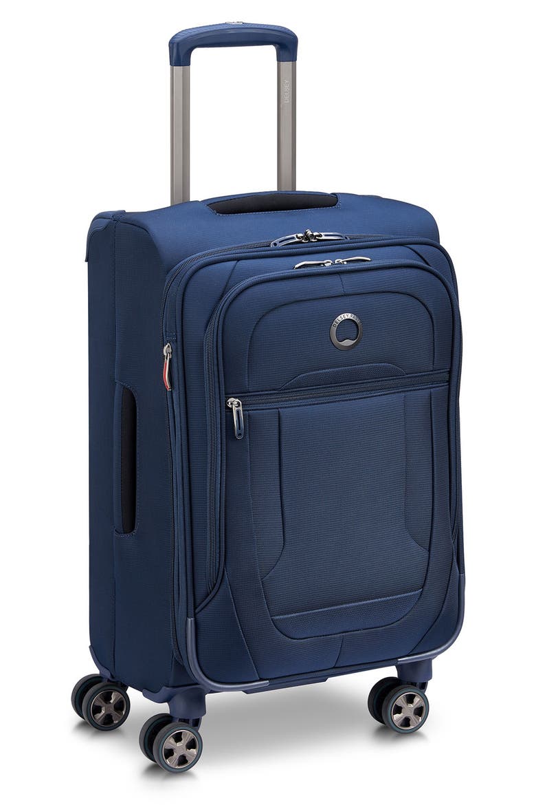 Helium DLX Expandable Spinner Carry-On, Alternate, color, NAVY