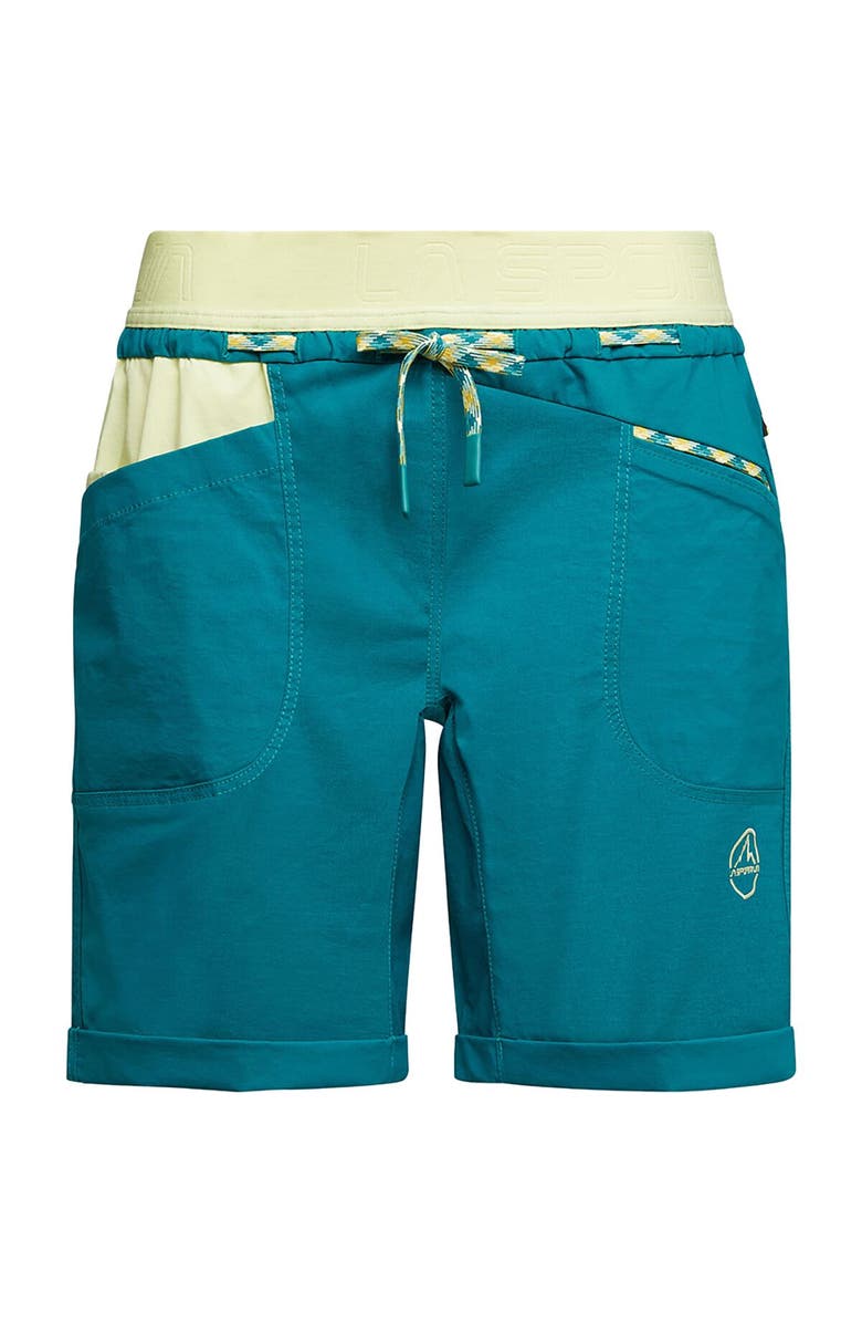 La Sportiva Mantra Short - Women's, Alternate, color, Everglade/Zest