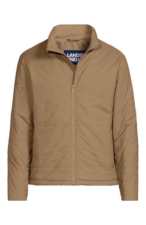 Lands' End Wanderfree Insulated Jacket In Toasted Rye