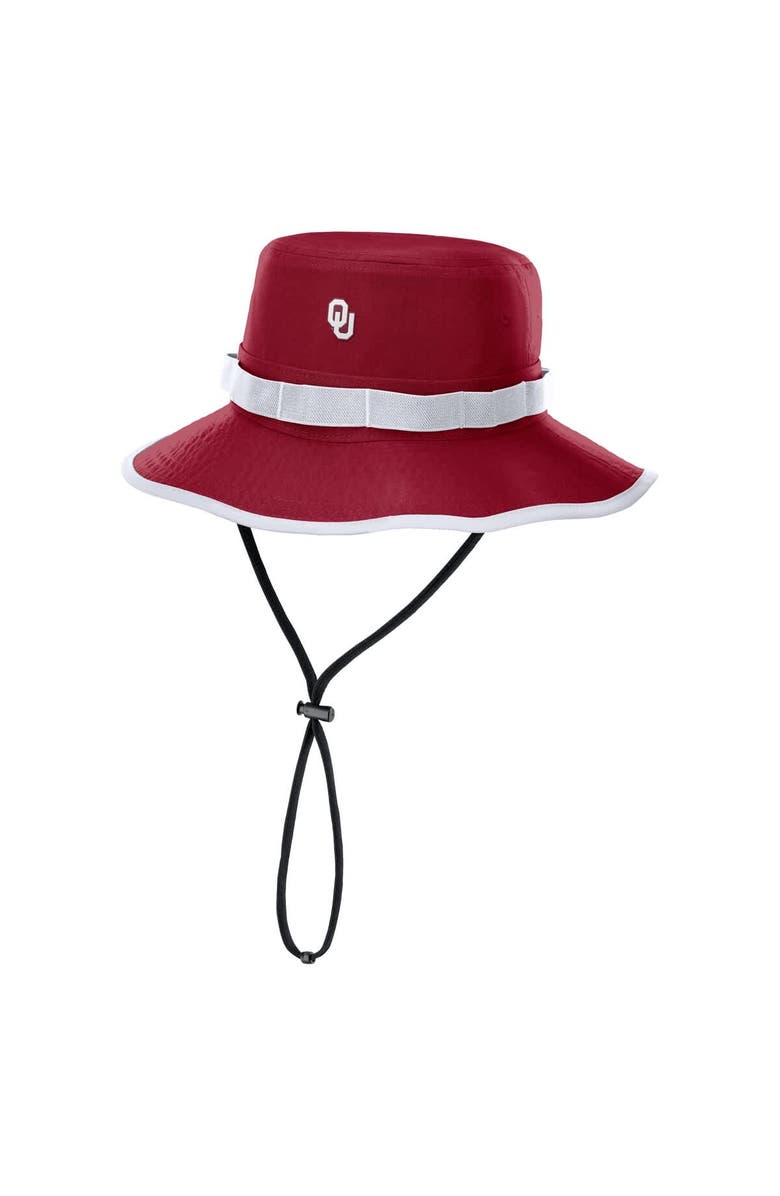 Nike Men's Nike Crimson Oklahoma Sooners 2025 Sideline Apex Boonie Bucket Hat, Alternate, color, Crimson
