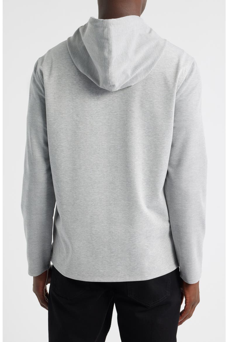 Clifton Front Zip Hoodie, Alternate, color, LIGHT GREY
