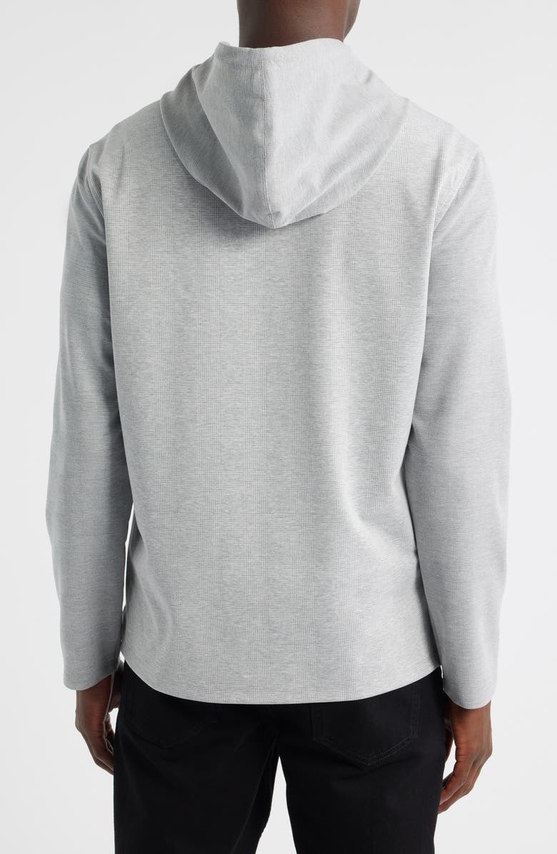Robert Barakett Clifton Front Zip Hoodie, Alternate, color, Light Grey