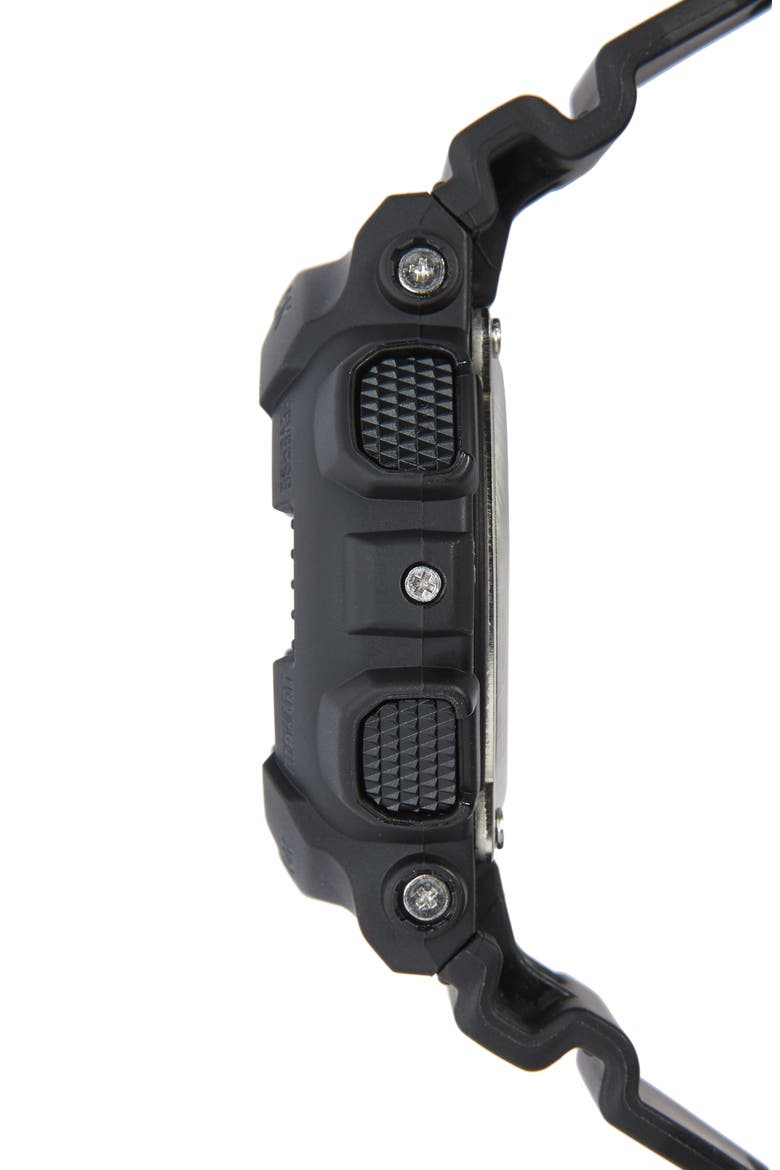 'Super Luminosity' Digital Watch, 48mm, Alternate, color, BLACK