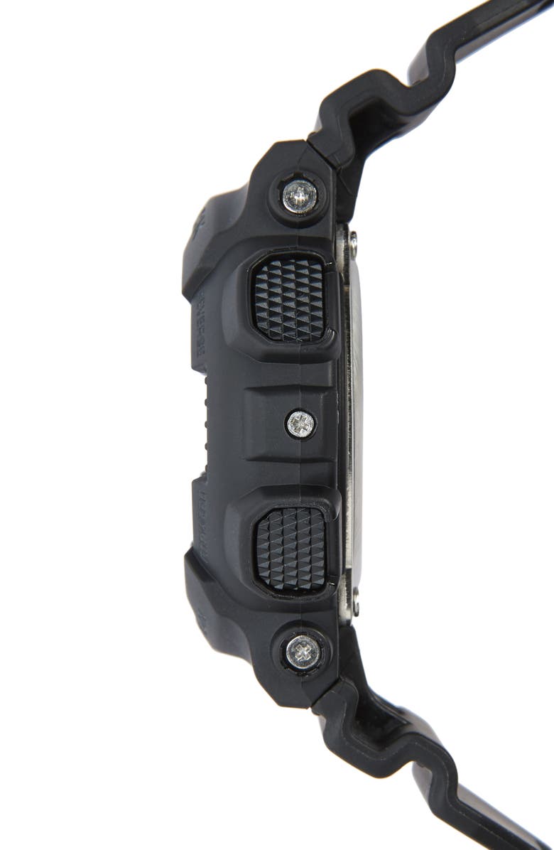 G-SHOCK 'Super Luminosity' Digital Watch, 48mm, Alternate, color, Black