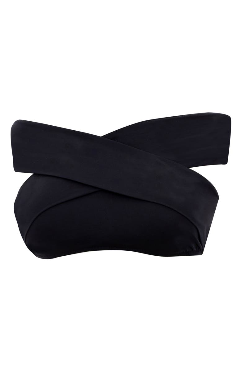 Pez D'Or Lucia Bandeau Maternity Bikini Top, Alternate, color, 