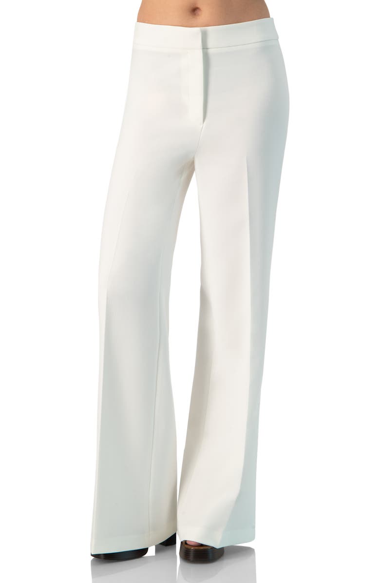 IVONNE Wide Leg Straight Pants, Main, color, Ivory