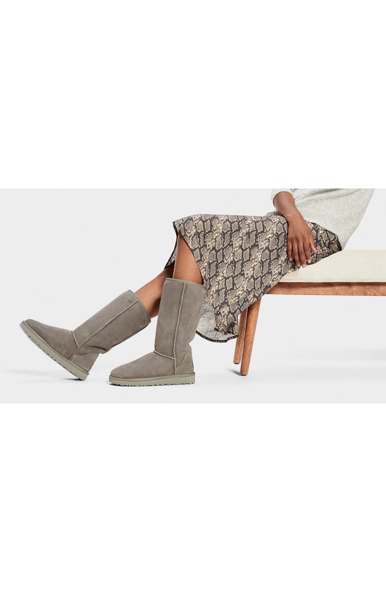 UGG<sup>®</sup> Classic II Genuine Shearling Lined Boot, Alternate, color, 