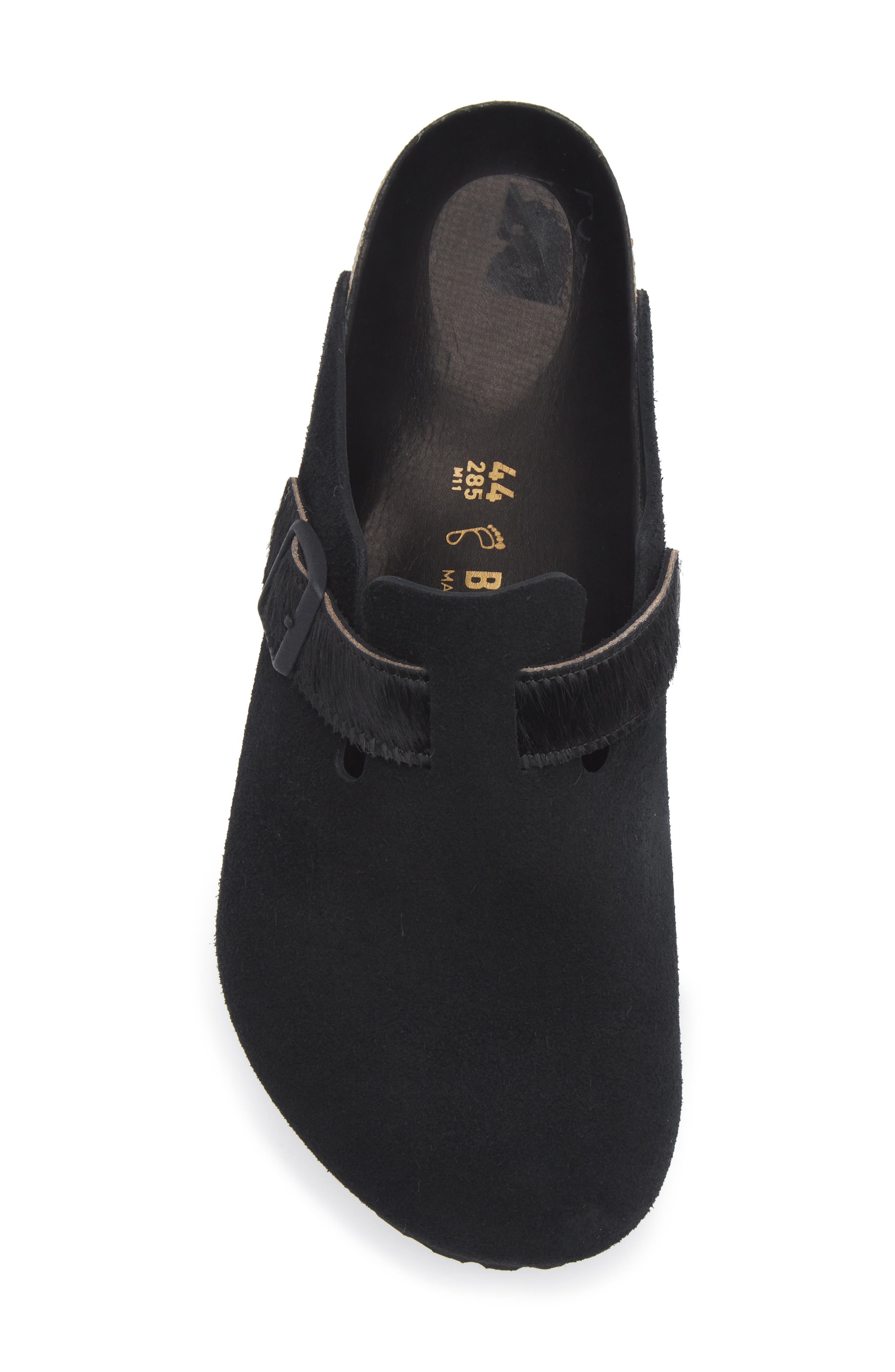 Boston Clog, Alternate, color, BLACK