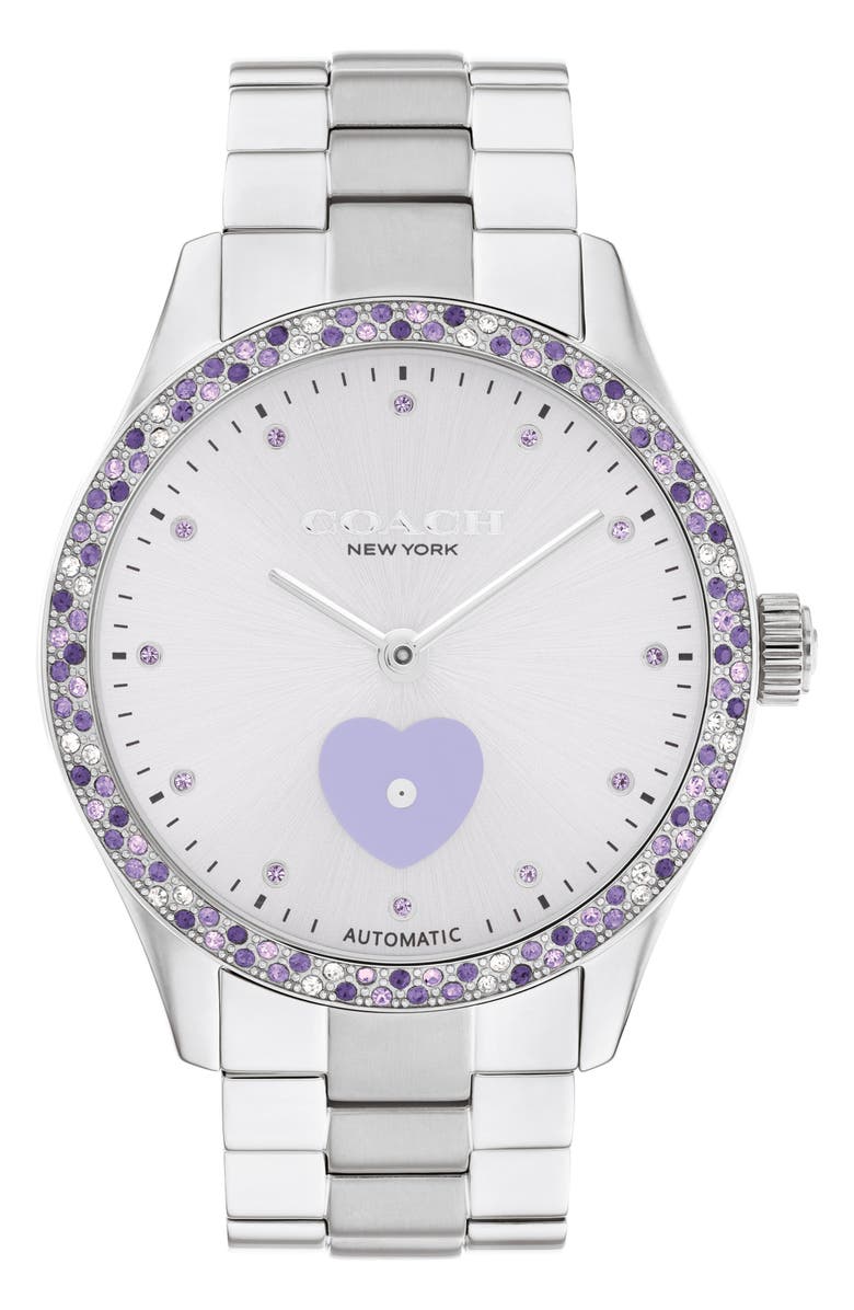 COACH Brooks Bracelet Watch, 38mm, Main, color, 