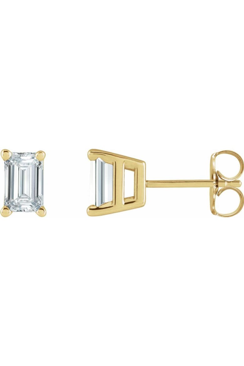 5/8 CT Lab-Grown Diamond Earrings in 14K Gold, Alternate, color, Gold