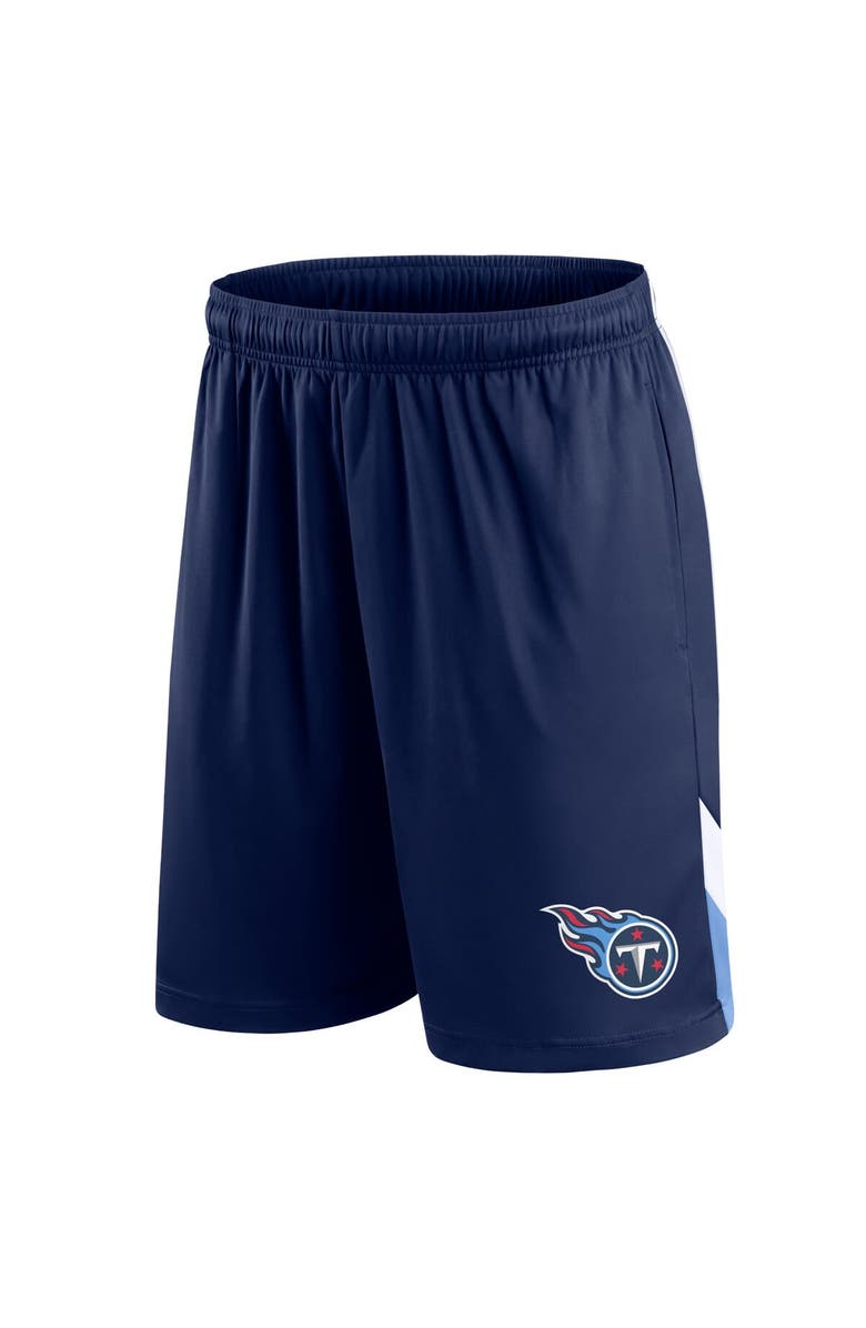 FANATICS Men's Fanatics Branded Navy Tennessee Titans Slice Shorts, Alternate, color,