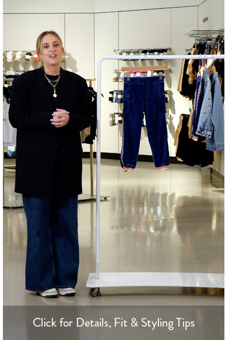 Kids' Velour Cargo Joggers video