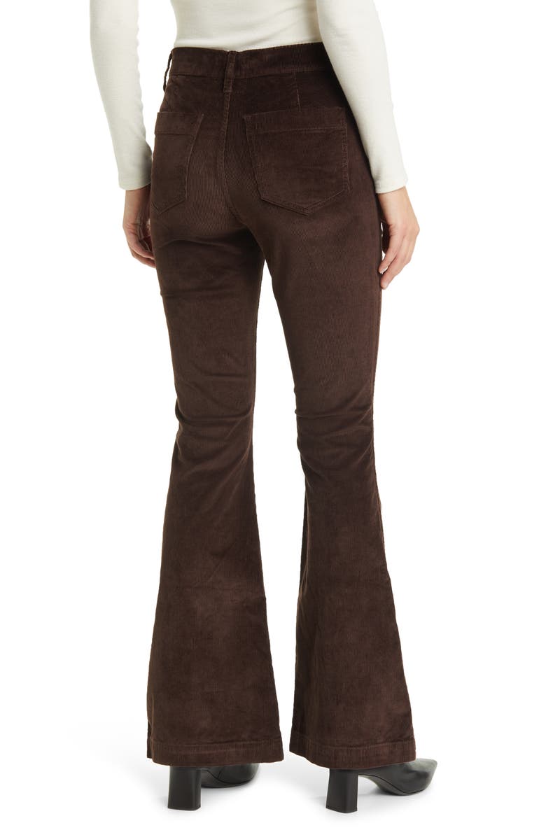Madewell Perfect Flare Corduroy Pants, Alternate, color,