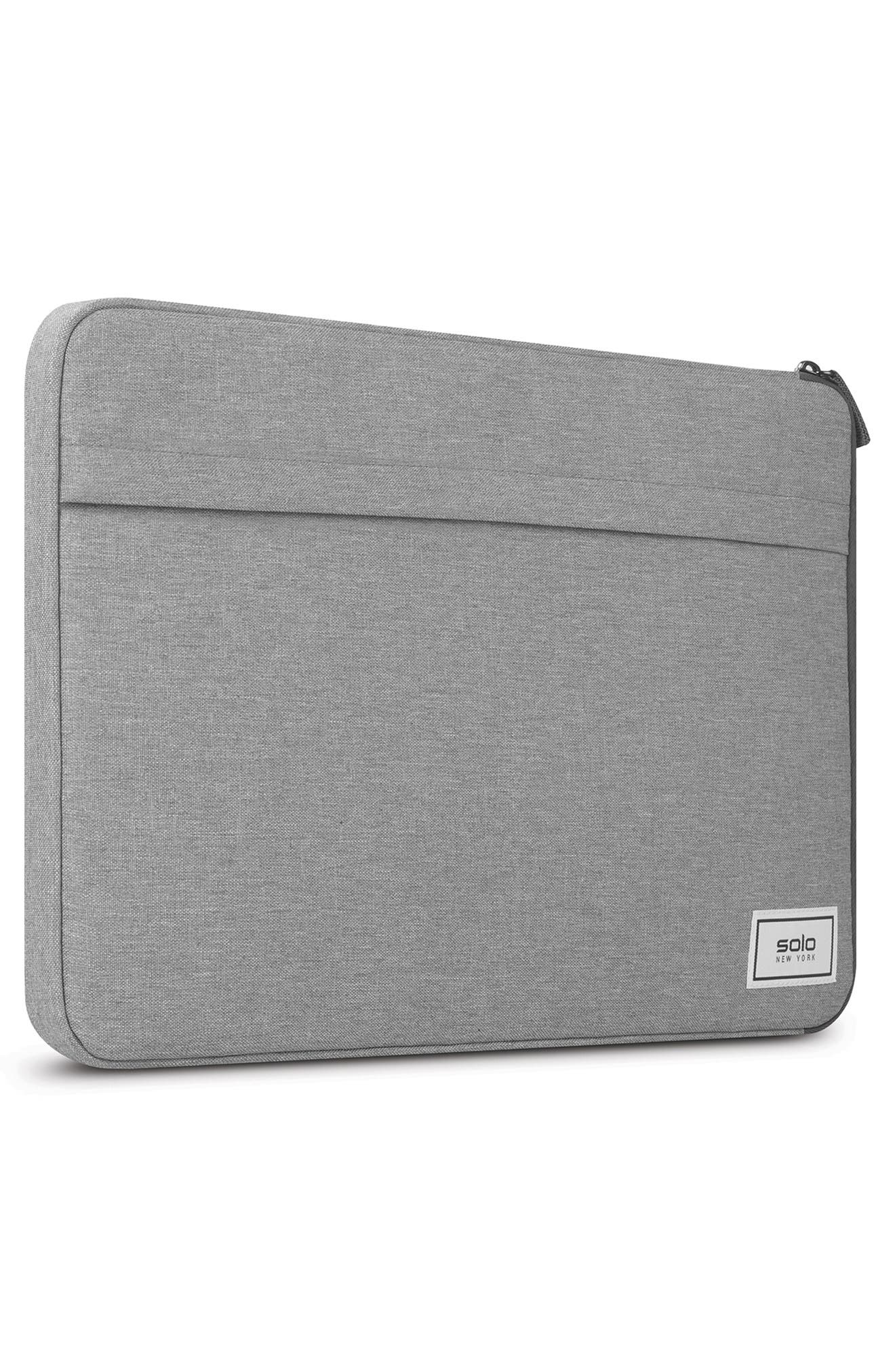 SOLO NEW YORK Re:focus 15.6-Inch Laptop Sleeve, Alternate, color, Grey