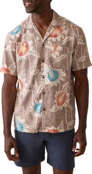 Faherty Breeze Linen BlendCamp Shirt