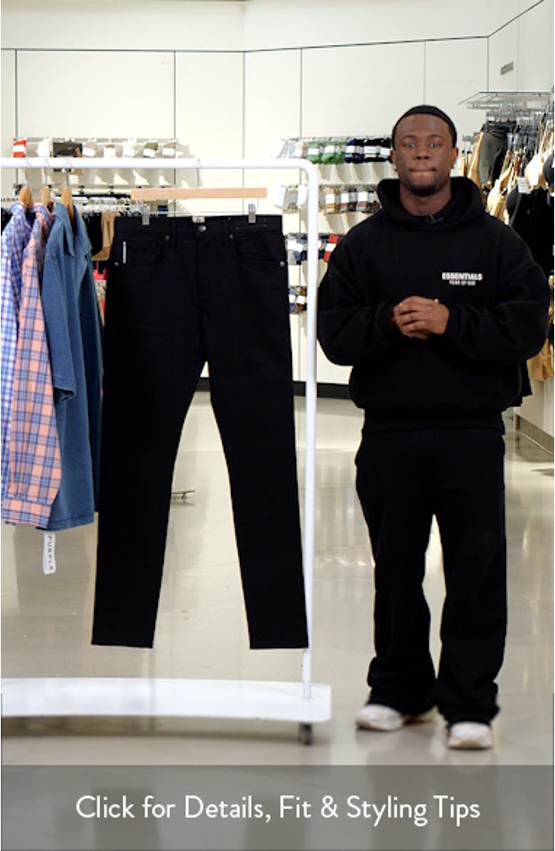 The Scissors Slim Tapered 10.5-Ounce Stretch Selvedge Jeans, sales video thumbnail