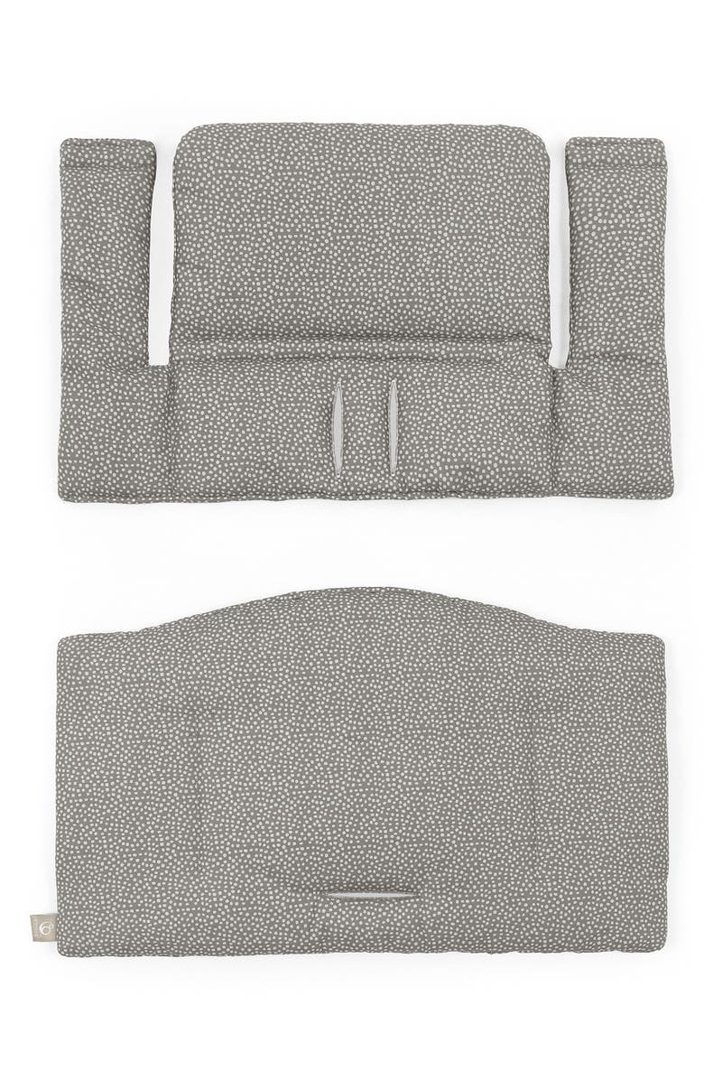 Stokke Tripp Trapp<sup>®</sup> Highchair, Baby Set, Cushion & Tray Set, Alternate, color, Natural / Grey Dots