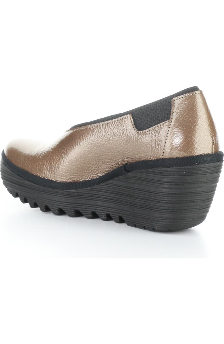 Fly London Yoza Wedge Ballet Shoe, Alternate, color, Taupe Rock