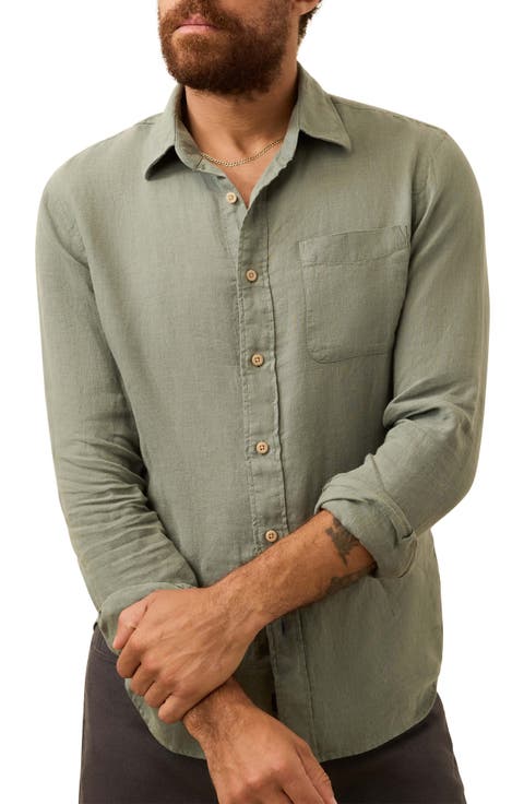 Laguna Linen Button-Up Shirt